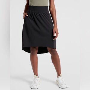 Athleta Cosmic Skirt, Black, Medium
